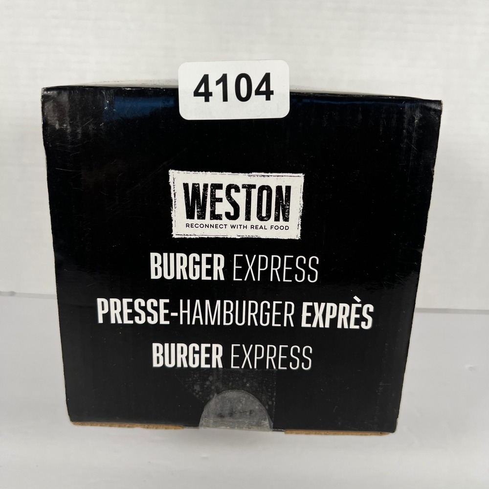 Weston Burger Express Aluminum Hamburger Press Ejector Button 07-0310-W 4.5 Inch